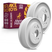Rear Brake Drum Set for 05-08 Chevrolet Silverado 1500 GMC Sierra 1500 2PC