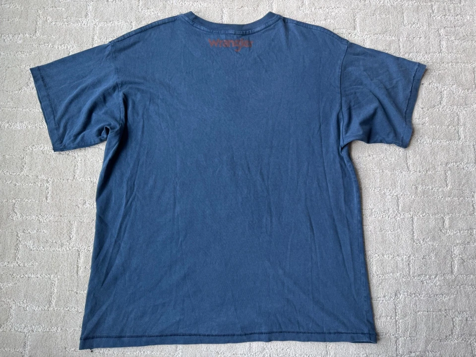 Camisa Wrangler X Free People Tiger de gran tamaño talla XS azul gris Foto 2 de 4