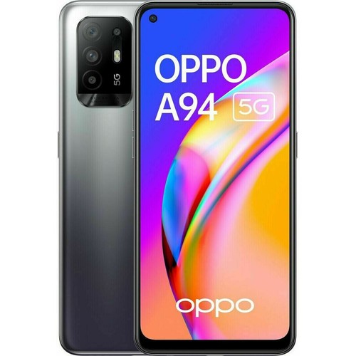 Oppo A94 5G Dual-SIM 128GB Fluid Black Android Smartphone Neuware - Bild 1 von 2