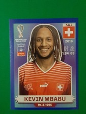 Panini 2022 FIFA World Cup Qatar Sticker Kevin Mbabu Blue Parallel #SUI 7