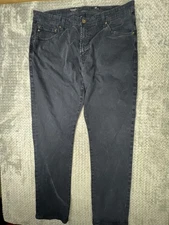 Adriano Goldschmied Jeans Mens 36x32 The Everett AG Slim Straight Dark Wash Blue