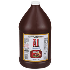 A1 Salsa de hamburguesas gruesa y