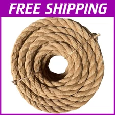 Twisted ProManila Rope 3/4" x 100ft - Weather-Resistant Cord