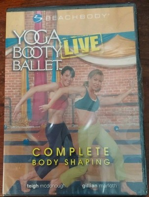 Beachbody Yoga Booty Ballet: Live - Complete Body Shaping (DVD) NEW