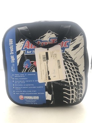 Peerless Auto-Trac Tire Chains 0231705 - Light Truck/SUV Class S Easy Install *