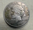 1926 S Peace Dollar United States Silver Coin San Francisco CIRCULATED