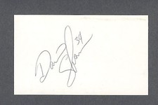 Darrin Shannon signed hockey index card