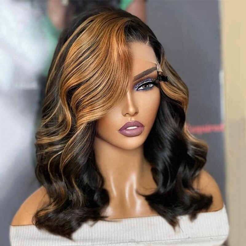 Women'S Wig Glueless Front Closure Ready to Wear Wig Straight Hair