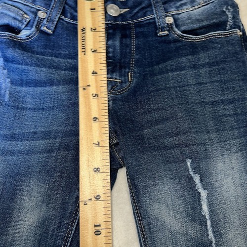 hudson girls jeans size 10 adjustable waist blue skinny - Picture 6 of 9