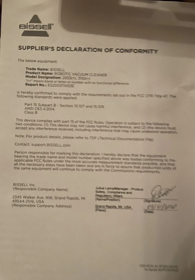 Bissell Cleanview Connect Robotic Vacuum Cleaner 29339 - Image 4 of 4