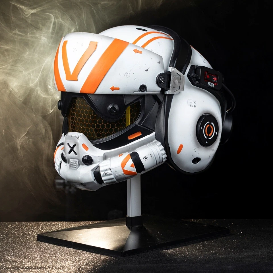 Xcoser Titanfall 2 Viper Helmet Cosplay Props Resin Game Replica Halloween Prop - Image 2 of 4