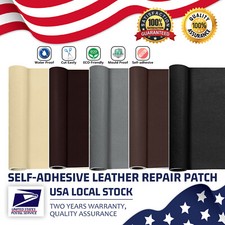 Leather Repair Patch Tape Self-Adhesive for Car Seats Couch Sofa Home Textile