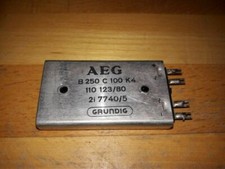 Gleichrichter AEG - aus Grundig TK46a Stereo Tonband Vollröhre