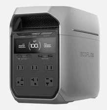 New EcoFlow DELTA 3 Plus Portable Power Station 1024Wh 1800W AC Output