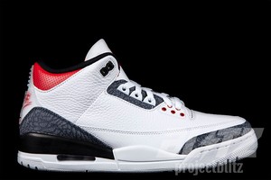 AIR JORDAN 3 RETRO SE-T CO JP FIRE RED DENIM JAPAN EXCLUSIVE CZ6433-100  WHITE/FI | eBay
