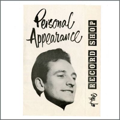 Lonnie Donegan 1957 Record Shop London Appearance Flyer & Compliments Card (UK)