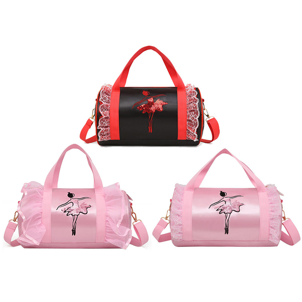 Cute Ballet Dance Dress Bags Gym Sport Ballet Pack with Compartment