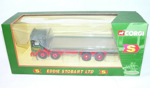3x Corgi 1:50 EDDIE STOBART BEDFORD AEC GUY INVINCIBLE Platform Lorry Truck MIB! - Picture 4 of 9