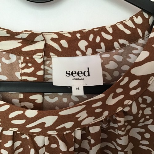 Seed Heritage Women’s Blouse Size 16 - Bild 3 von 13