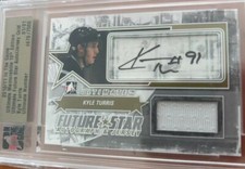 2010-11 ITG Ultimate Memorabilia 10th Edition Gold 1/1 Kyle Turris Auto Jersey