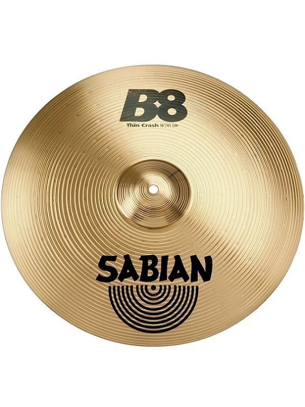 Piatto per batteria crash Sabian B8 thin crash 16