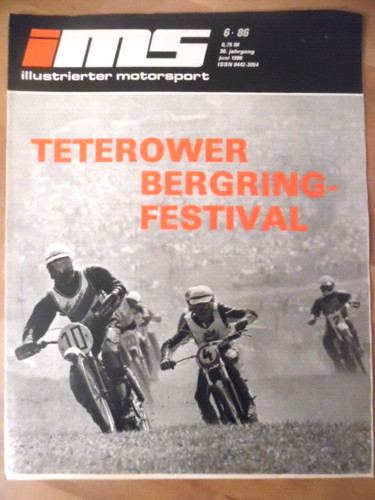 ILLUSTRIERTER MOTORSPORT 6 - 1986 Teterower Bergring Moto-Cross BMW-Eisenach