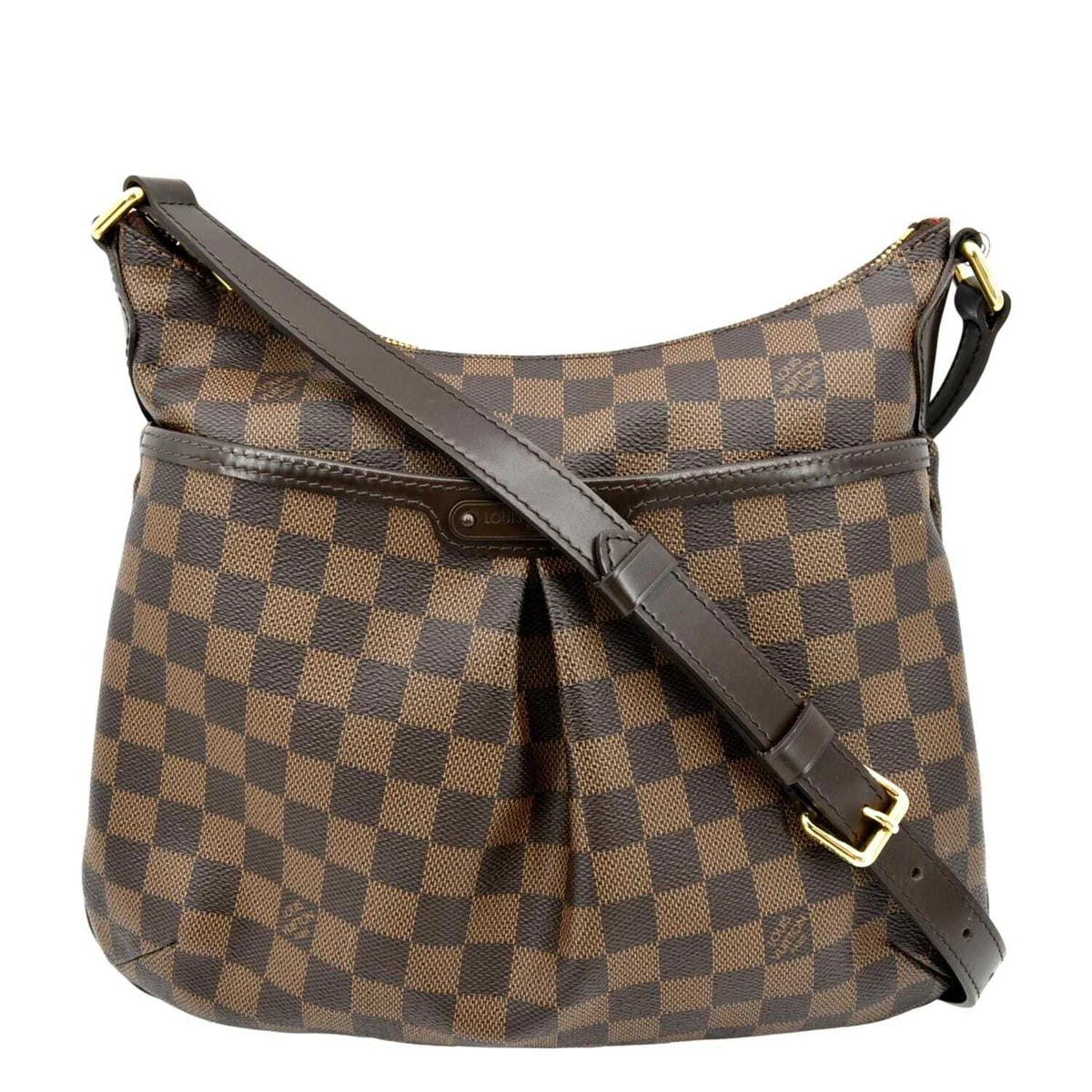 LOUIS VUITTON Bloomsbury PM Damier Ebene Crossbody Bag Brown | eBay