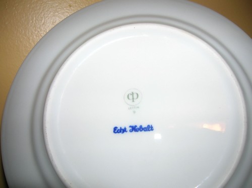 Vintage 3 pc Lettin Echt Kobalt Tea Set - Picture 2 of 4