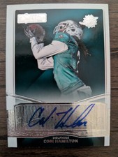 COBI HAMILTON 2016 Panini Prime Donruss Signatures AUTO Autograph Card PWE