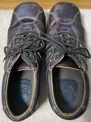 Dr Martens 8A99 Brown Leather Oxford Square Toe Comfort  display picture 3
