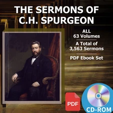 C H Spurgeon 3500+ Bible Sermons-Christian Church Preaching-Commentary-Study CD