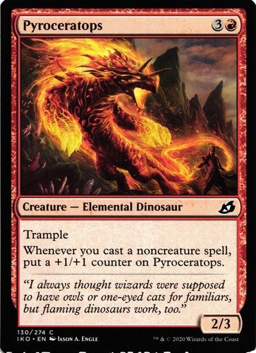 FOIL Brokkos, Apex of Forever Ikoria Lair of Behemoths IKO mtg NM
