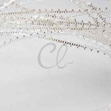 1 Meter 3.28 Feet Silver Plated Brass Base Gallery Bezel Wire 4.8mm CW-1949C