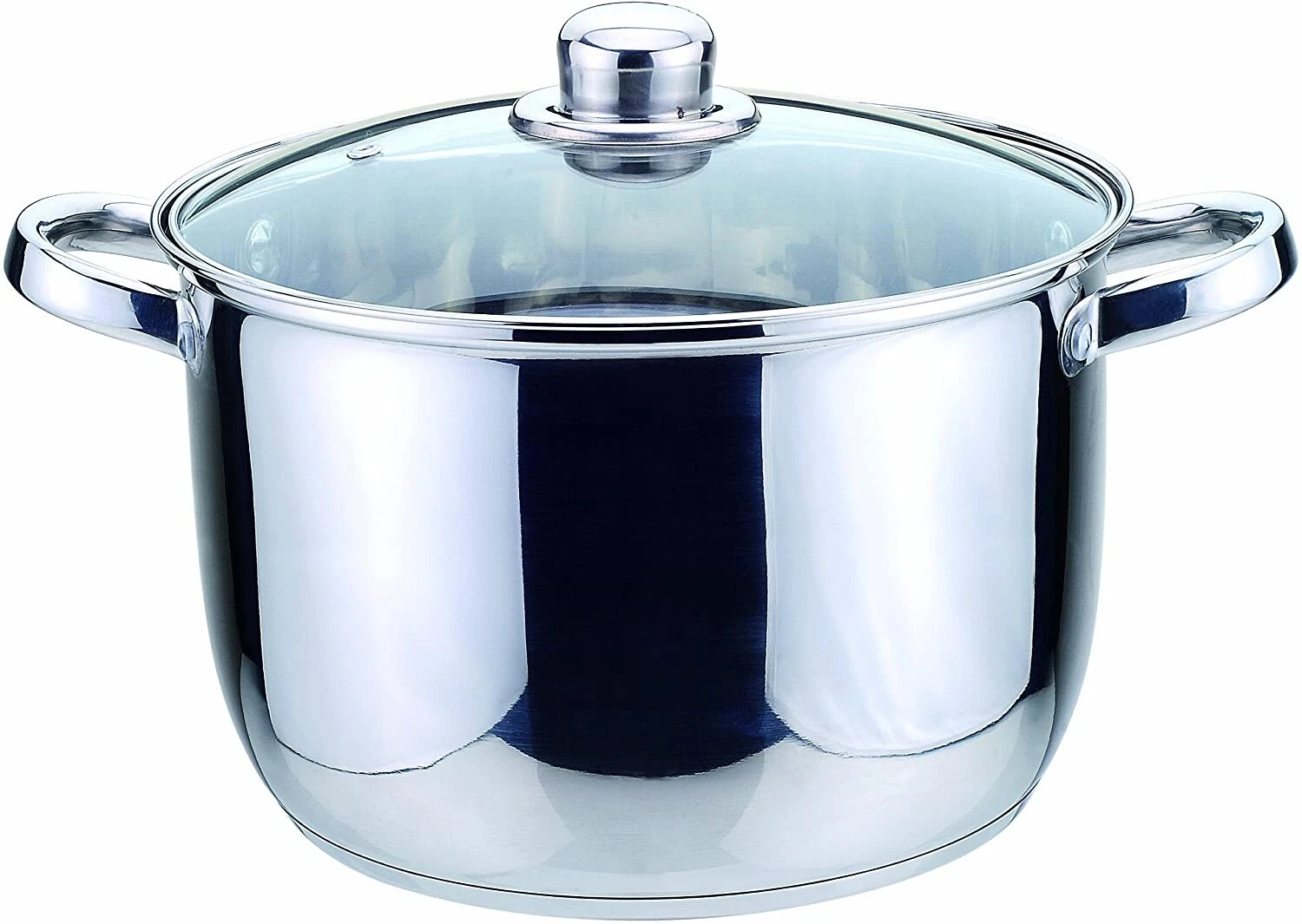 DEEP STAINLESS STEEL STOCK POT COOKING STEW SOUP CASSEROLE LARGE PAN STOCKPOT
Opens in a new window
