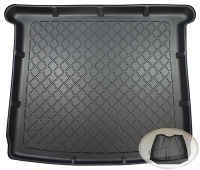 Kofferraumwanne TPE + Netztasche für  Ford Grand C-MAX CMAX C MAX 2 Facelift V27