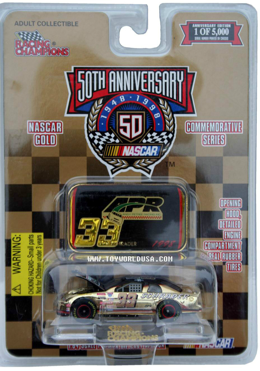 RC 50th Anniversary Nascar #33 Ken Schrader Chevrolet Monte Carlo
