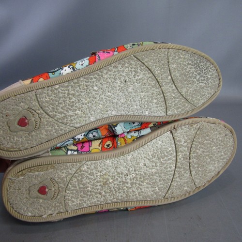 BOBS from Skechers Dog Print Slip On Casual Comfort Shoes Women's Size 9 - Picture 8 of 10