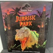 2002 Universal Studios Hollywood Jurassic Park Ride Picture Folder