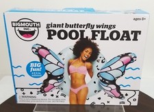 Bigmouth Pool Float Giant Butterfly Wings Raft Inflatable 4ft 6" Swim Swimming