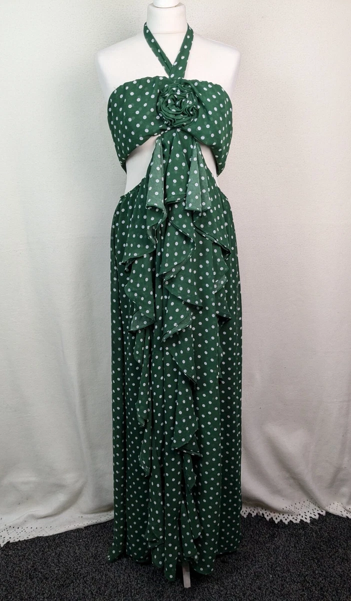 Boohoo Green Maxi Dresses for Women for sale | eBay UK