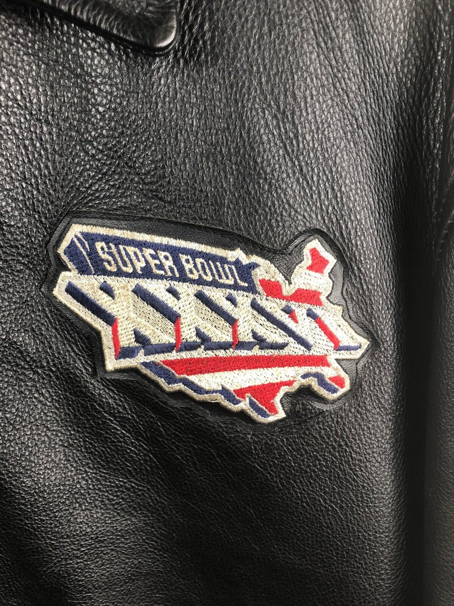 Jeff Hamilton Reebok Super Bowl XXXVI 2002 Patriots Leather Jeff Hamilton Reebok Super Bowl XXXVI 2002 Patriots Leather
