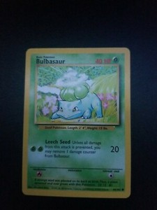 Bulbasaur Pokemon Card 1995 | eBay
