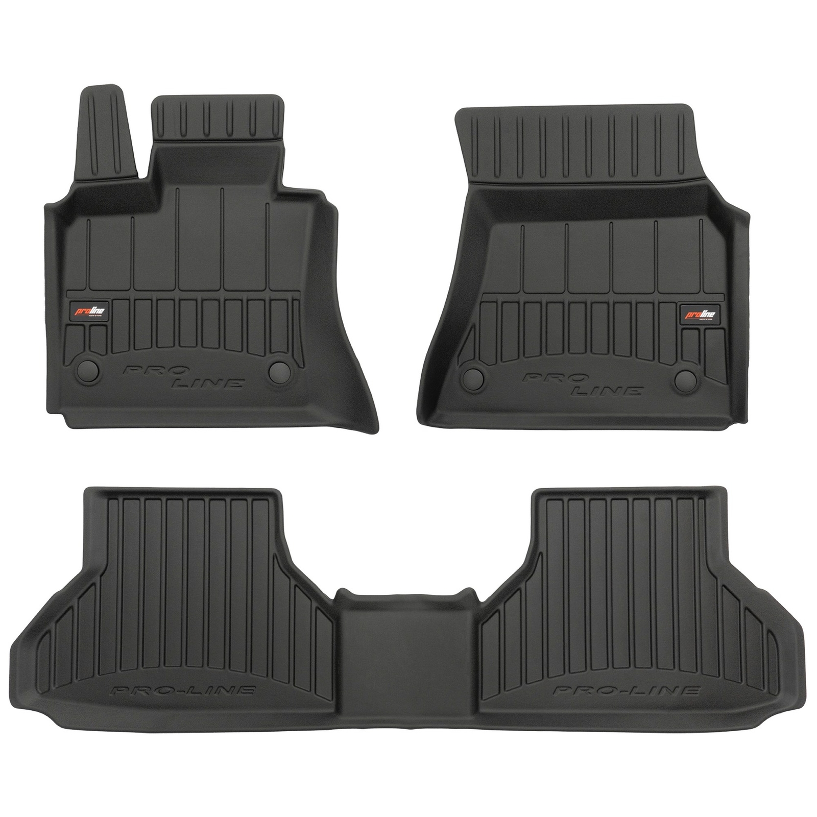 Tapis auto sur mesure Frogum Pro-Line en TPE pour les sorties en BMW X6 E71