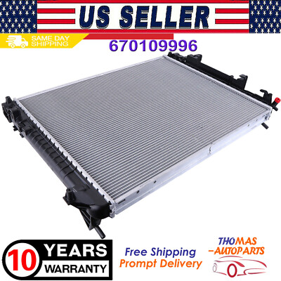 For Maserati Ghibli Quattroporte 2014-2020 High Density Water Cooling Radiator