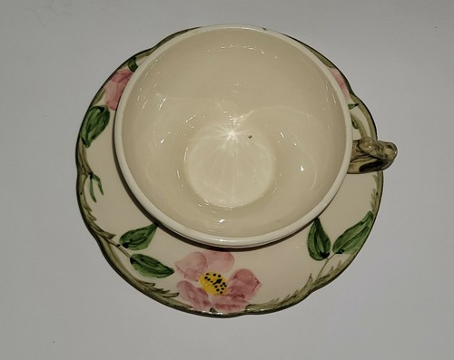 Vintage Franciscan DESERT ROSE Tea Coffee Cup Made in California 4.5" 1947-49 - Picture 2 of 3