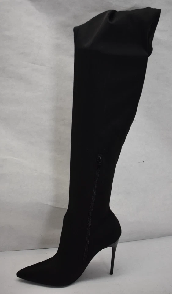 Truffle Sexy Stiletto Stretch Knit Over Knee Thigh High Sock Boots Womens Size 5 - Image 3 of 4