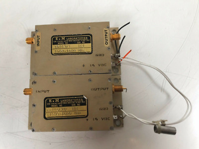 E&M Laboratories Model L4013F1 FQ: 1400-1600 MHz