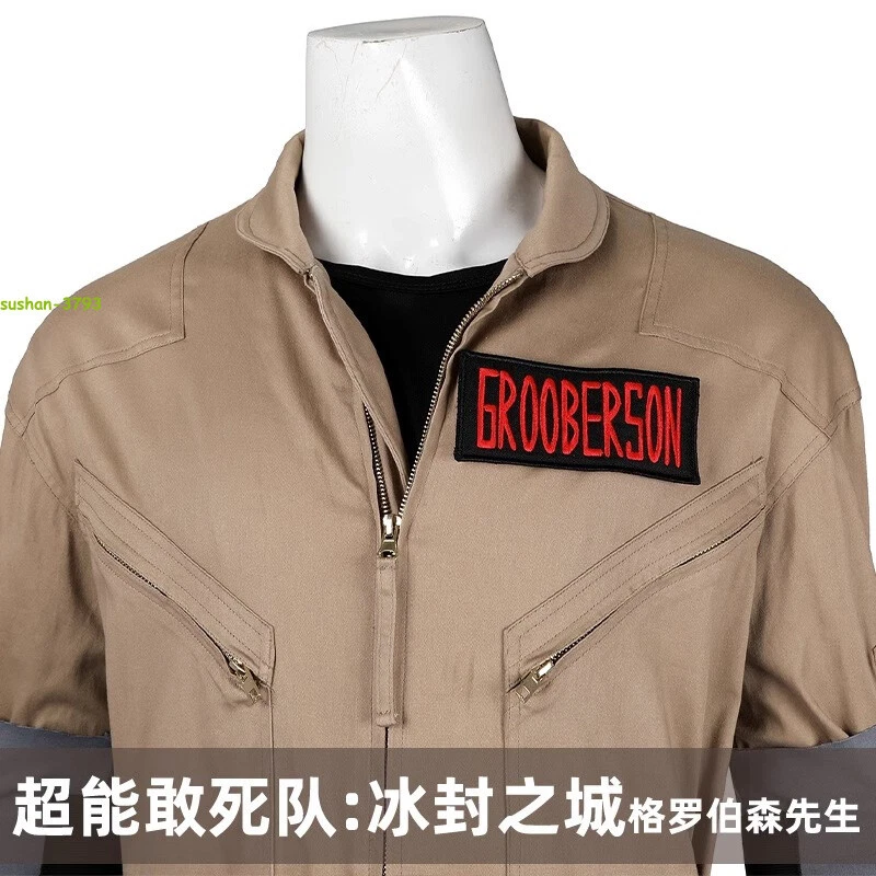 Cazafantasmas: Imperio Congelado Paul Rudd Disfraz Traje Hombre Mono Traje Foto 3 de 4