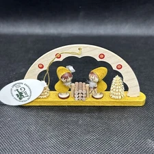 Richard Glasser German Arch Ornament Dwarves NIB