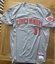 Cincinnati Reds Alfredo Simon 2013 Game Jersey Team Issued Majestic